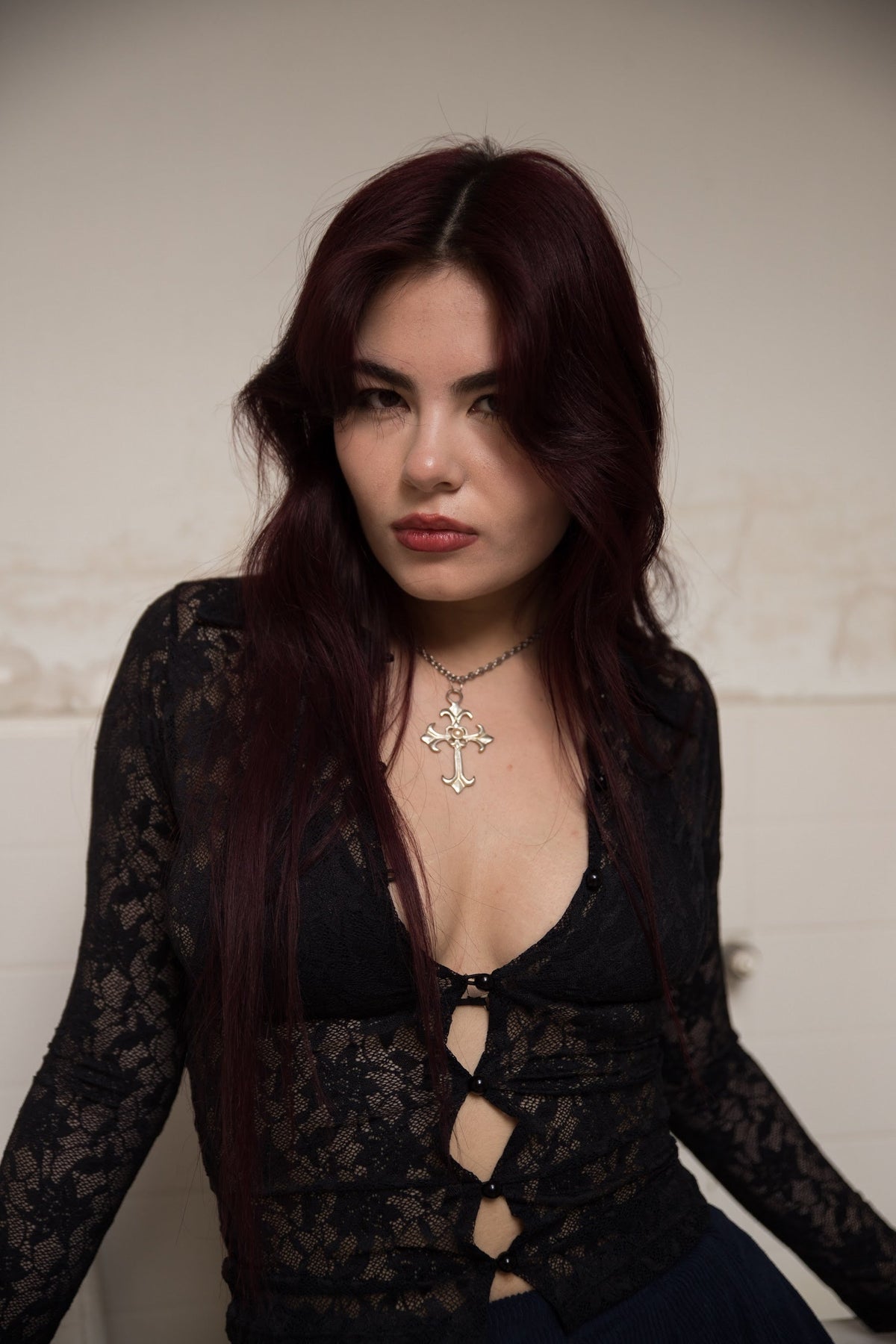 SYLVANNA BLACK LACE