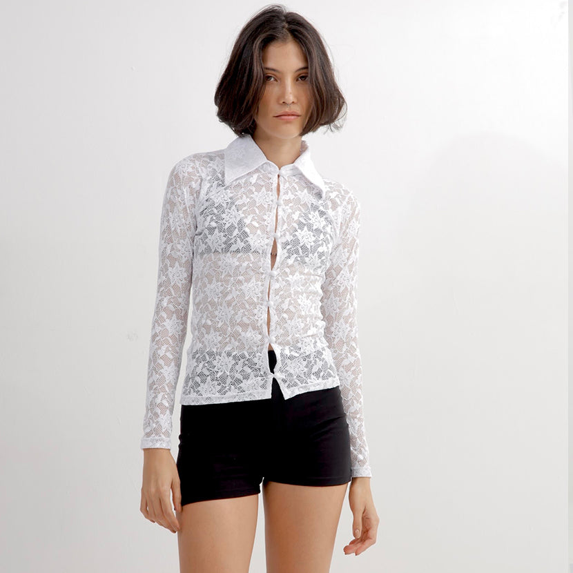 SYLVANNA WHITE LACE