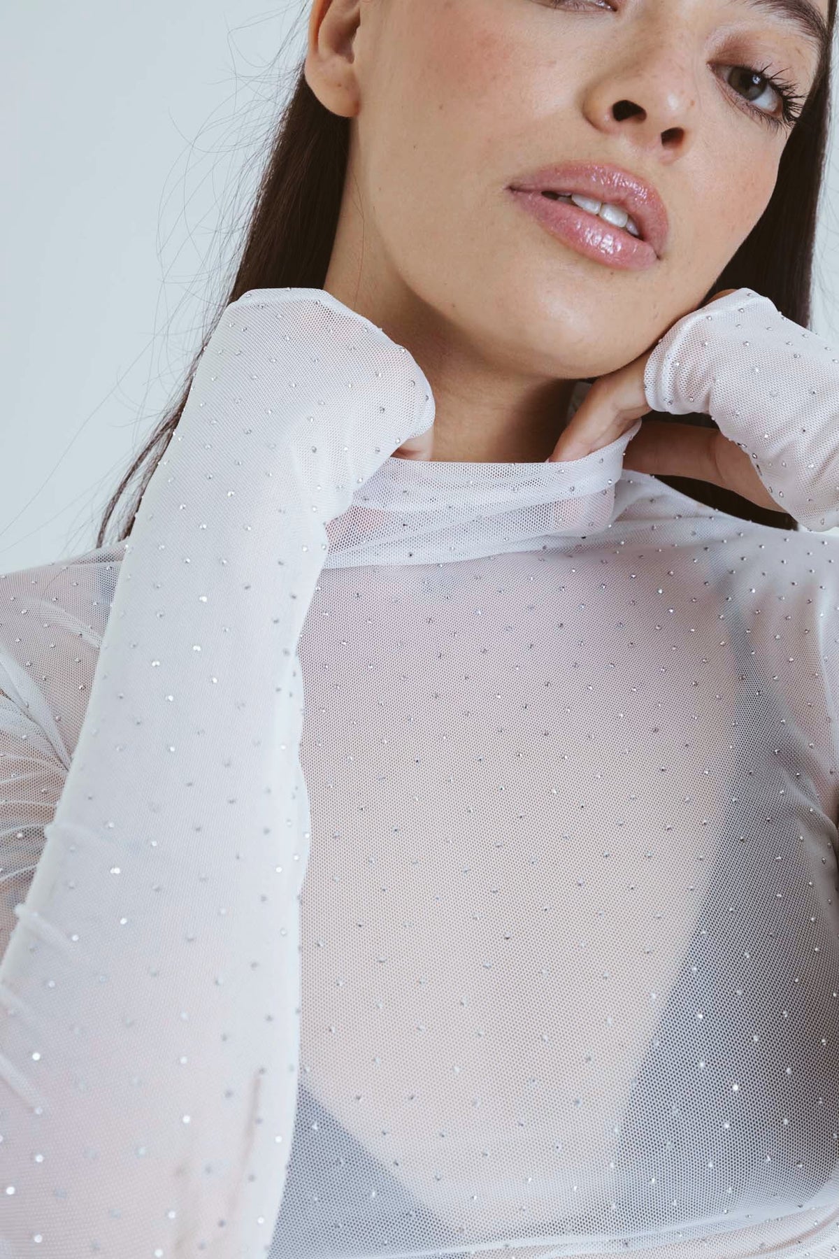 WHITE GRACE MESH