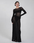 VITTORIA BLACK LACE DRESS