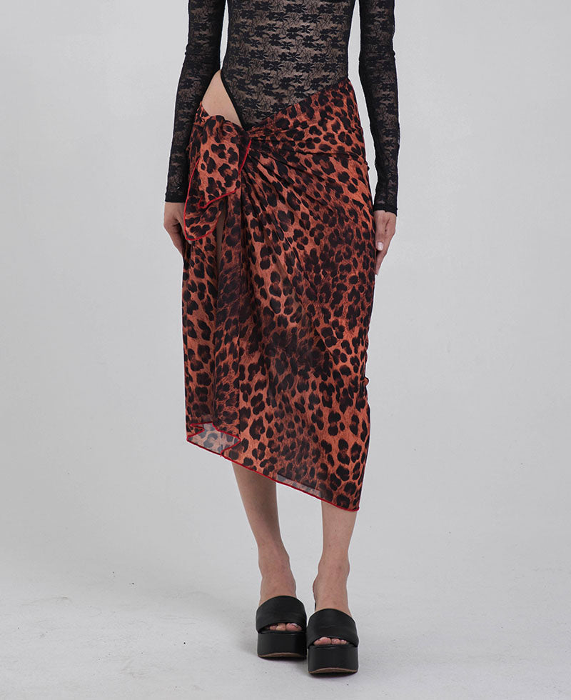 LEOPARD SCARF