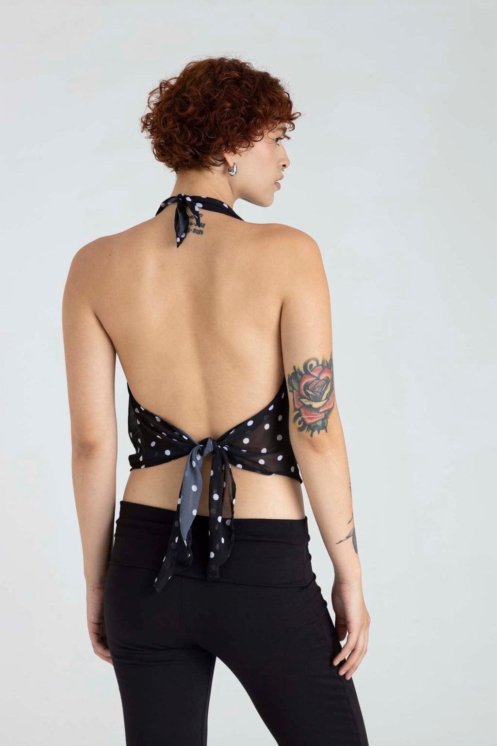 GABY DRAPED TOP