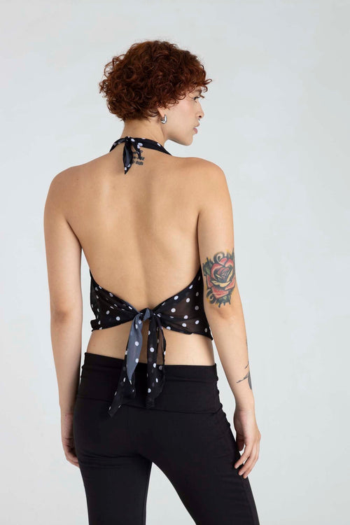 GABY DRAPED TOP