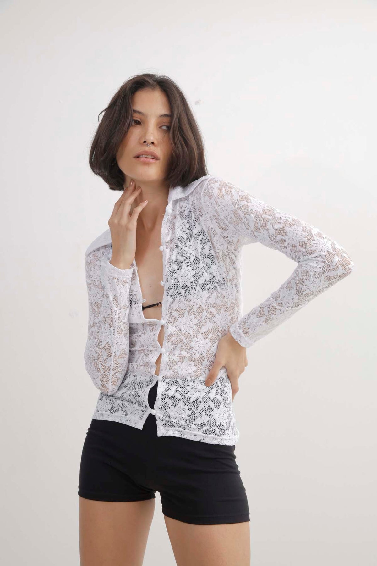 SYLVANNA WHITE LACE
