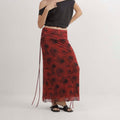 ROSE MESH SKIRT