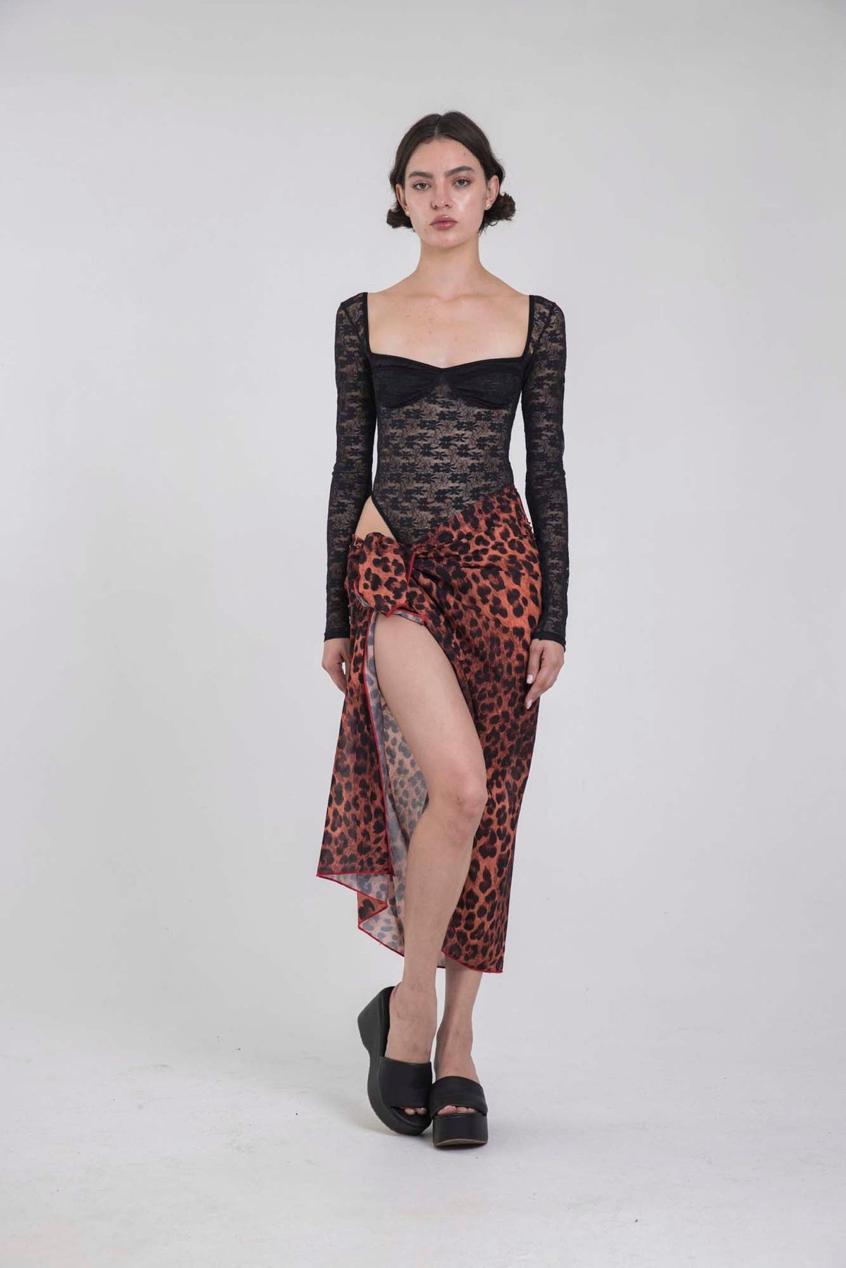 LEOPARD SCARF