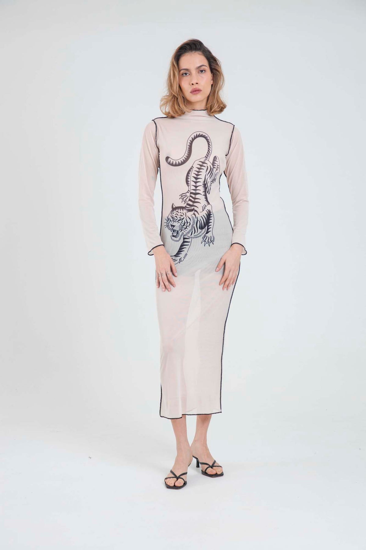 TIGER MESH DRESS