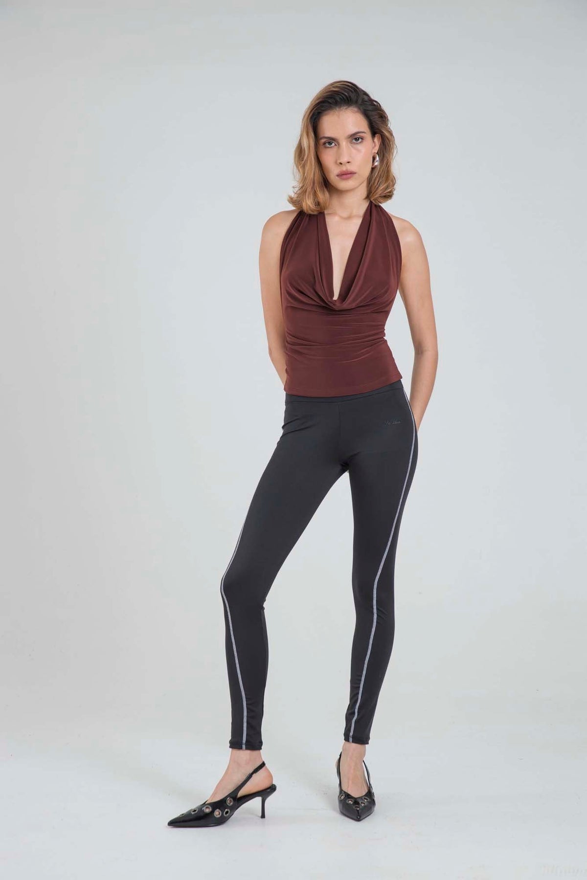 OPHELIA BROWN TOP