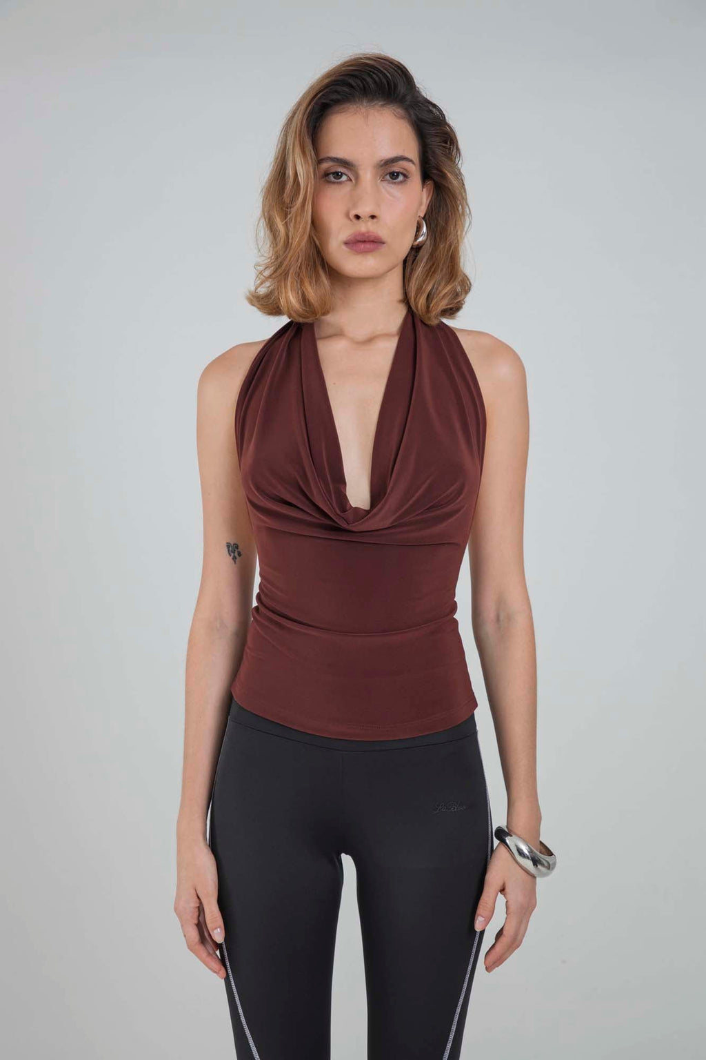 OPHELIA BROWN TOP